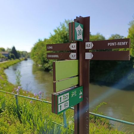 Aux 10 Ponts - Gite Aux Abords Du Fleuve La Somme - La Mer A 30 Min - La Nuit Pour 6 Voyageurs エクステリア 写真